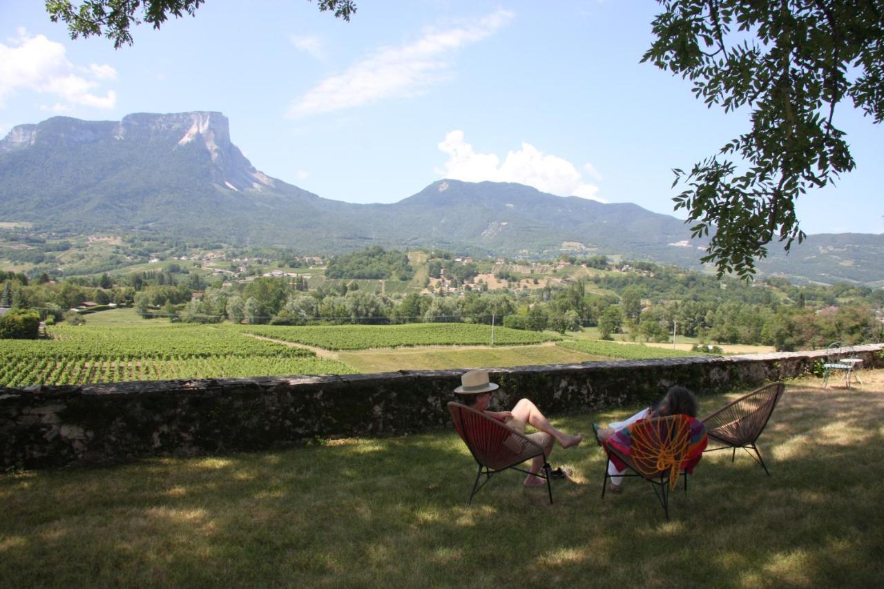 Chateau La Violette Les Marches Exterior foto